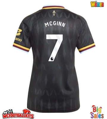 Aston Villa John McGinn #7 Replica Away Stadium Shirt for Women 2026-27 Short Sleeve